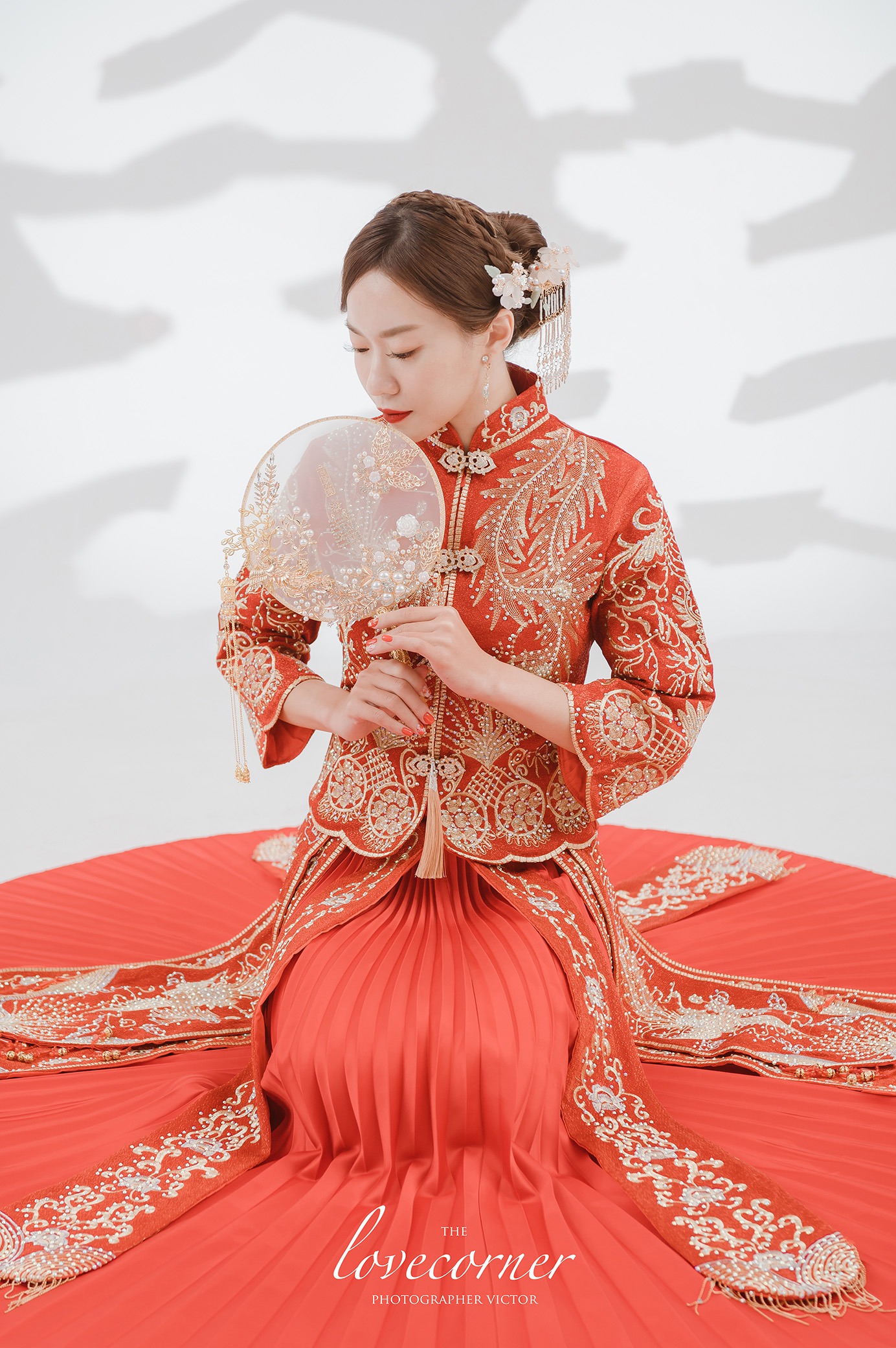 中式婚紗