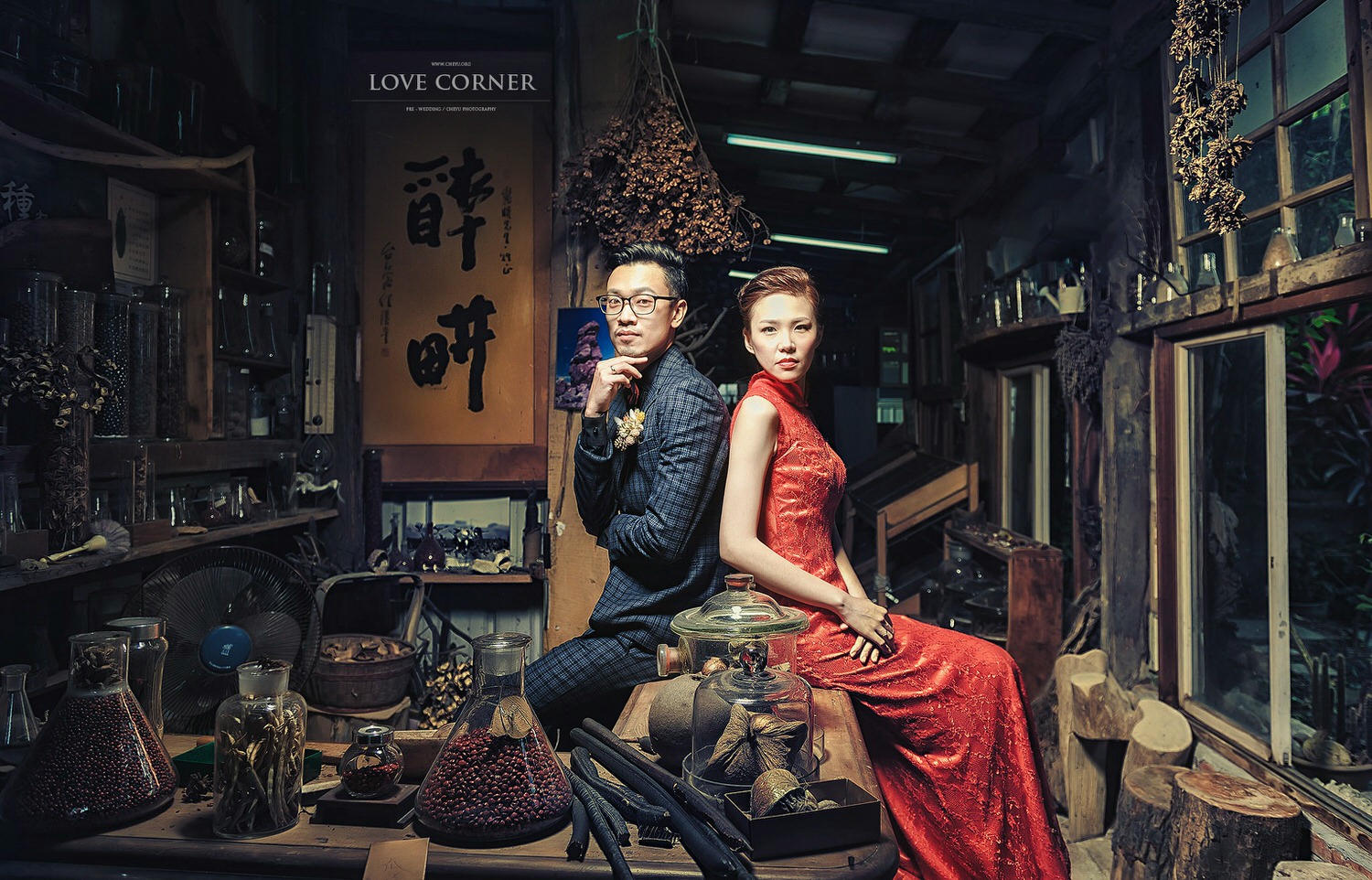 千畦種子博物館｜a room｜自助婚紗｜台南安平｜愛情街角