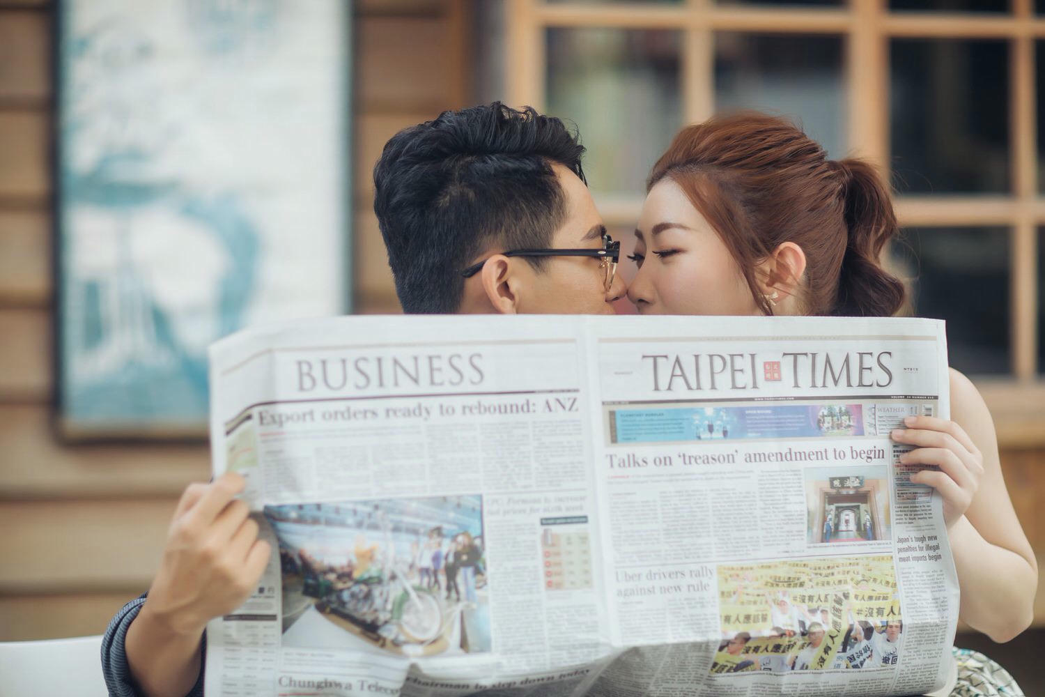 台南自助婚紗｜用藍曬圖來曬出你的趣味婚紗吧