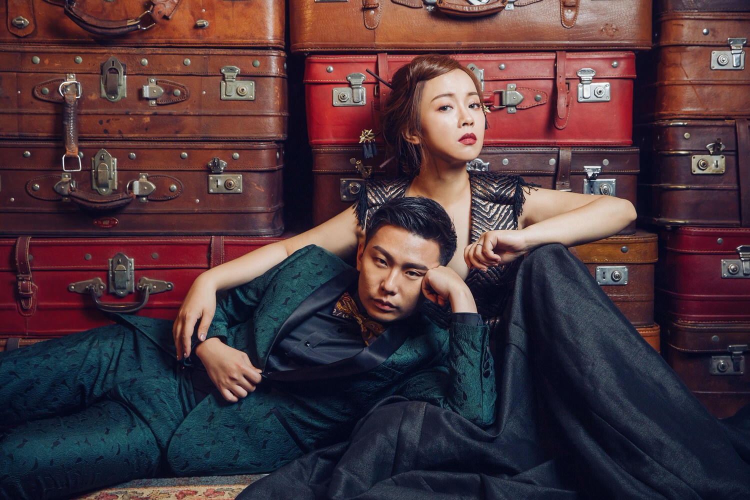 台南自助婚紗｜台南攝影棚用創意激發出時尚婚