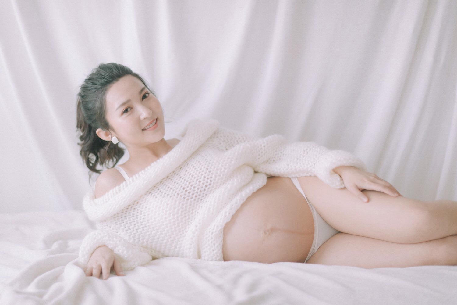台南孕婦寫真｜唯美孕婦寫真直接讓你仙氣噴發