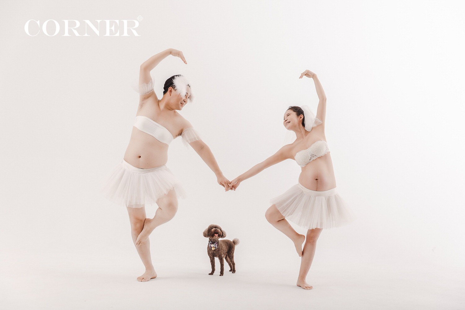 台南孕婦寫真｜芭蕾舞蹈的孕婦寫真，可甜可時尚｜愛情街角Love Corner 6