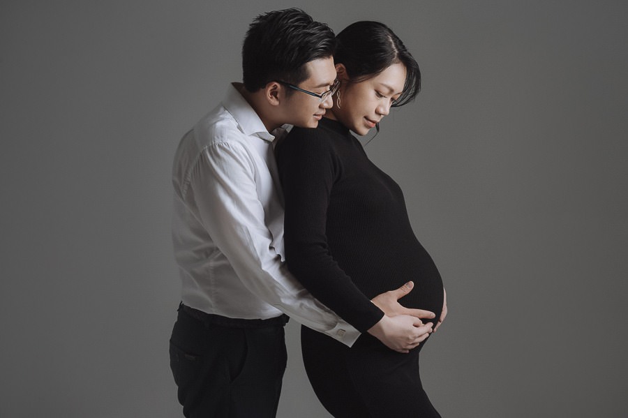 台南孕婦寫真| 清新互動|經典簡約 拍照也可以很